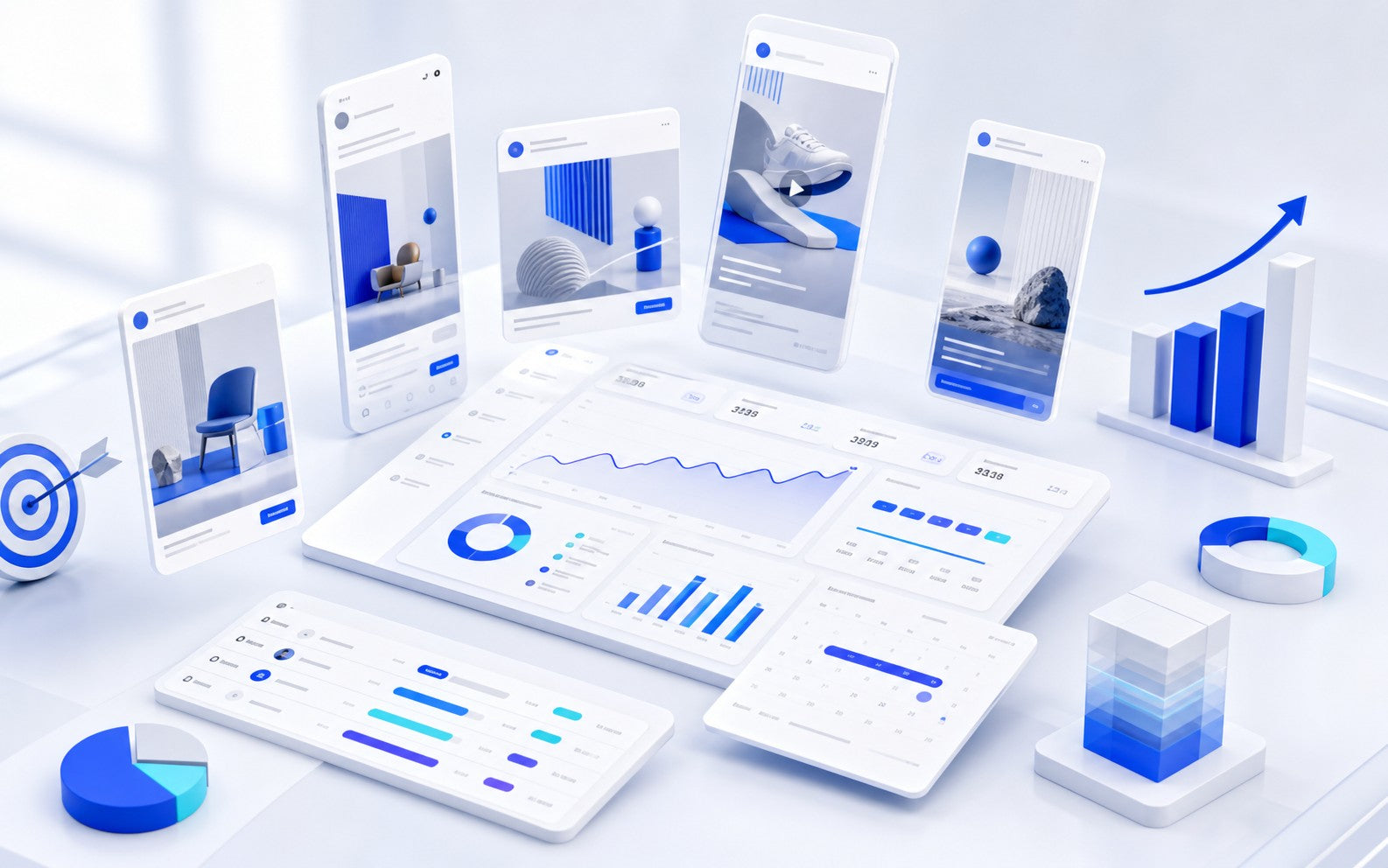 Facebook Instagram and TikTok advertising campaign management by Deflex Tech