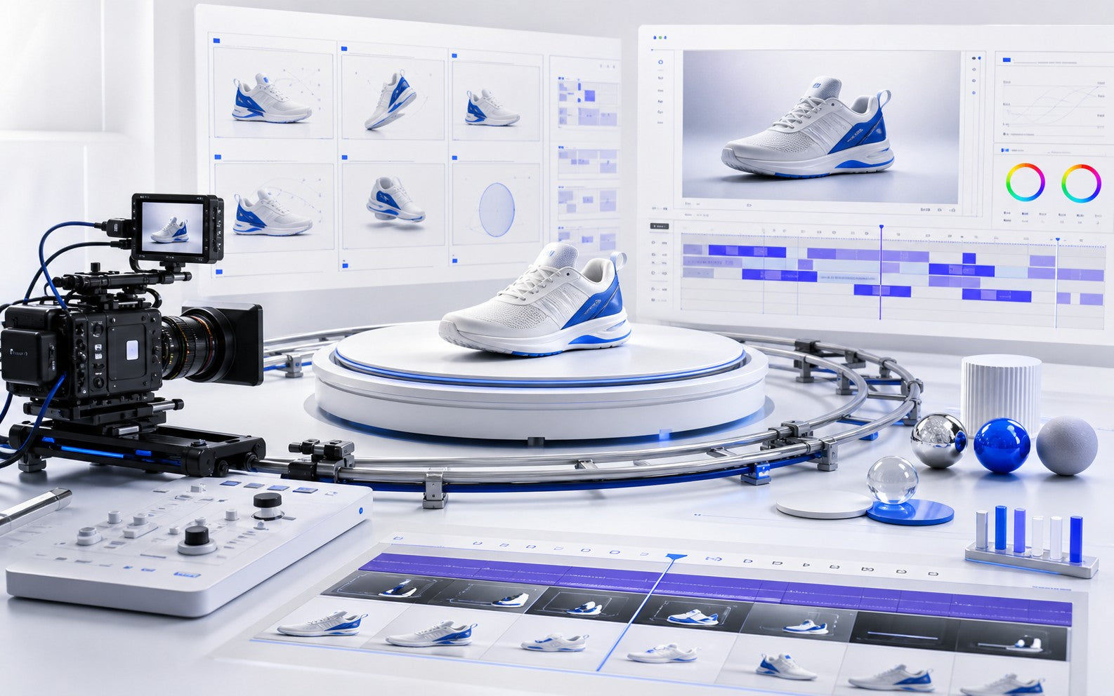 Premium 3D product rendering and video production by Deflex Tech